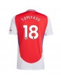 Moške Nogometnih dresov Arsenal Takehiro Tomiyasu #18 Domači 2024-25 Kratki rokavi